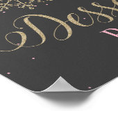 ウィンターワンダーランドデザートバーサイン ポスター (角)