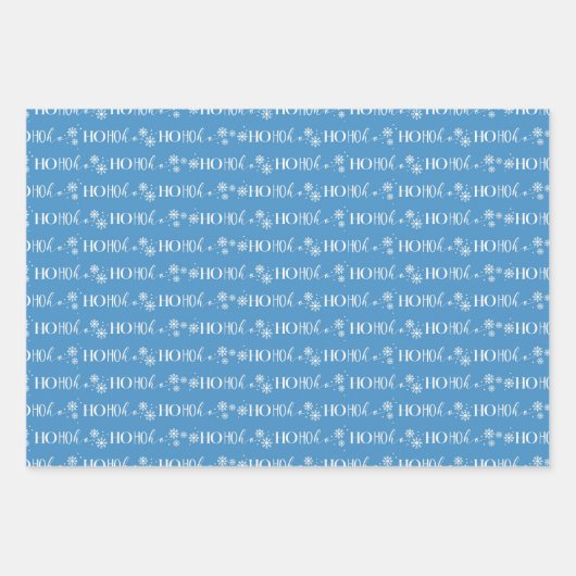 ウィンターワンダーランドトナカイ ラッピングペーパーシート (正面2)