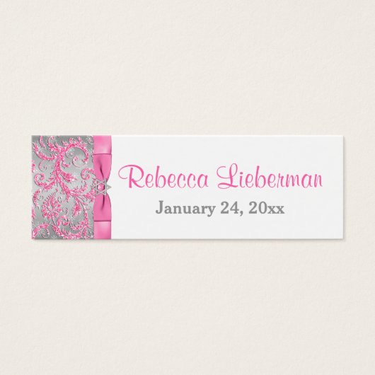 ウィンターワンダーランドバルミツワーメッセージカード (正面)