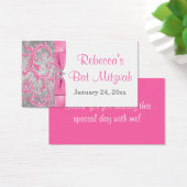 ウィンターワンダーランドバルミツワーメッセージカード2 (デスク)