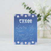 ウィンターワンダーランドバンコテーブルカード#3 ポストカード (スタンド正面)