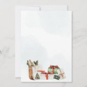 ウィンターワンダーランドパインズクリスマスパーティー 招待状 (裏面)