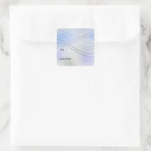 ウィンターワンダーランドパステルリボン スクエアシール (バッグ)