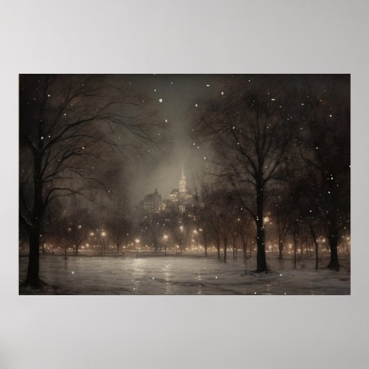 ウィンターワンダーランドパークポスター ポスター (正面)