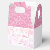 ウィンターワンダーランドピンクグリッタースノーフレーク1日 フェイバーボックス (オープン)