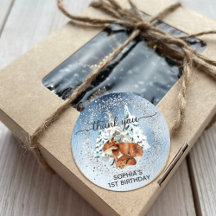 ウィンターワンダーランドファースト誕生日キツネありがとう