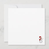 ウィンターワンダーランドフラットカード5.25 (裏面)