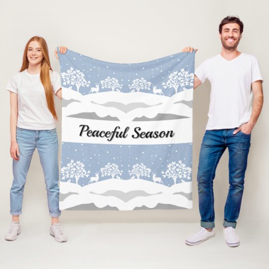 ウィンターワンダーランドフリースブランケット フリースブランケット (インサイチュ)