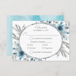 ウィンターワンダーランドフローラRSVP 出欠カード