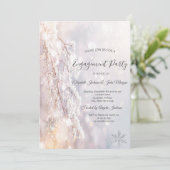 ウィンターワンダーランドブランチ婚約 招待状 (スタンド正面)