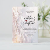 ウィンターワンダーランドブランチ披露宴 招待状 (スタンド正面)