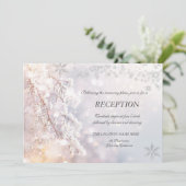 ウィンターワンダーランドブランチ披露宴 招待状 (スタンド正面)