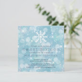 ウィンターワンダーランドブルースノーウィー《写真》ぼけ味Sweet sixteen 招待状 (スタンド正面)