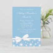 ウィンターワンダーランドブルースノーフレークボウスウィート16 招待状 (スタンド正面)