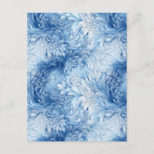 ウィンターワンダーランドブルー雪結婚片の詳細 エンクロージャーカード (裏面)