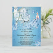 ウィンターワンダーランドプリンセスブライダルシャワー 招待状 (スタンド正面)