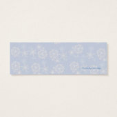 ウィンターワンダーランド'ホリデーギフトラベル (裏面)