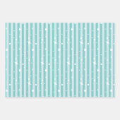 ウィンターワンダーランドホリデークリスマス ラッピングペーパーシート (正面3)