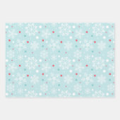 ウィンターワンダーランドホリデークリスマス ラッピングペーパーシート (正面)