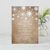 ウィンターワンダーランドホリデーパーティー招待状 招待状 (スタンド正面)