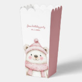 ウィンターワンダーランドホワイトベア誕生日 フェイバーボックス (裏面)