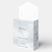 ウィンターワンダーランドモノグラム結婚スノー フェイバーボックス (オープン)