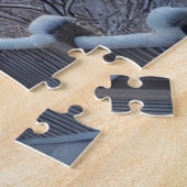 ウィンターワンダーランドリトリート:スノーウィー地区 ジグソーパズル (側面)