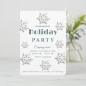 ウィンターワンダーランド企業のホリデーパーティー 招待状 (スタンド正面)