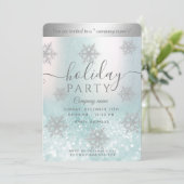 ウィンターワンダーランド企業のホリデーパーティー 招待状 (スタンド正面)