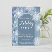 ウィンターワンダーランド企業のホリデーパーティー 招待状 (スタンド正面)