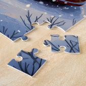 ウィンターワンダーランド回転木馬 ジグソーパズル (側面)