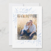 ウィンターワンダーランド垂直ホリデーフォトカード シーズンカード (正面)