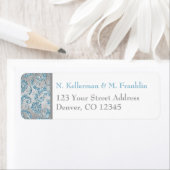 ウィンターワンダーランド差出人住所ラベル ラベル (インサイチュ)