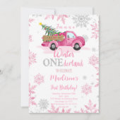 ウィンターワンダーランド招待状 招待状 (正面)