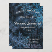 ウィンターワンダーランド招待状 招待状 (正面/裏面)