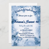 ウィンターワンダーランド招待状 招待状 (正面/裏面)