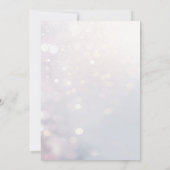 ウィンターワンダーランド支店の会社クリスマス 招待状 (裏面)