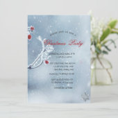 ウィンターワンダーランド支店ブルーカンパニークリスマス 招待状 (スタンド正面)