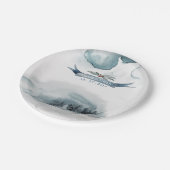 ウィンターワンダーランド紙プレート ペーパープレート (アングル)