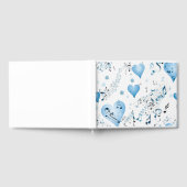 ウィンターワンダーランド結婚ズゲストブック ゲストブック (全面)