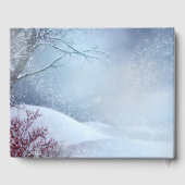 ウィンターワンダーランド結婚ズ ゲストブック (裏面)