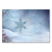 ウィンターワンダーランド結婚ズ テーブルナンバー (裏面)