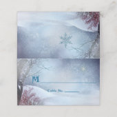 ウィンターワンダーランド結婚ズ プレイスカード (外部開封)