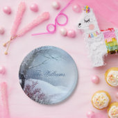 ウィンターワンダーランド結婚ズ ペーパープレート (パーティー)