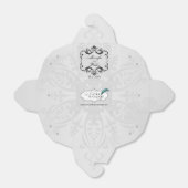 ウィンターワンダーランド結婚式の引き出物ボックス フェイバーボックス (折り畳みなし)