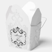 ウィンターワンダーランド結婚式の引き出物ボックス フェイバーボックス (オープン)