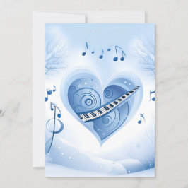 ウィンターワンダーランド結婚式招待状 招待状