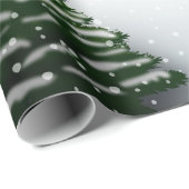 ウィンターワンダーランド雪だるまクリスマス ラッピングペーパー (ロールコーナー)