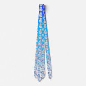 ウィンターワンダーランド雪だるまタイ ネクタイ (正面)