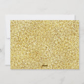 ウィンターワンダーランド雪のかがり誕生日 シーズンカード (裏面)